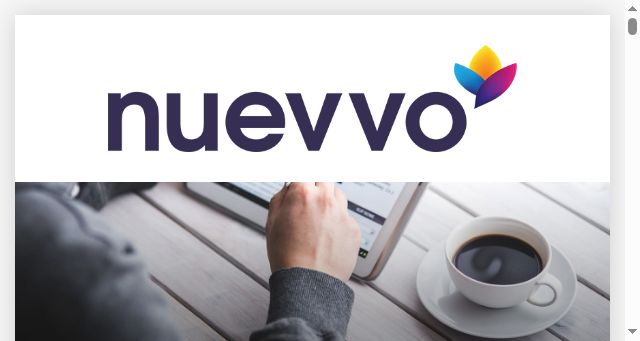Screenshot of nuevvo.com