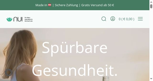 Screenshot of nui-shops.com