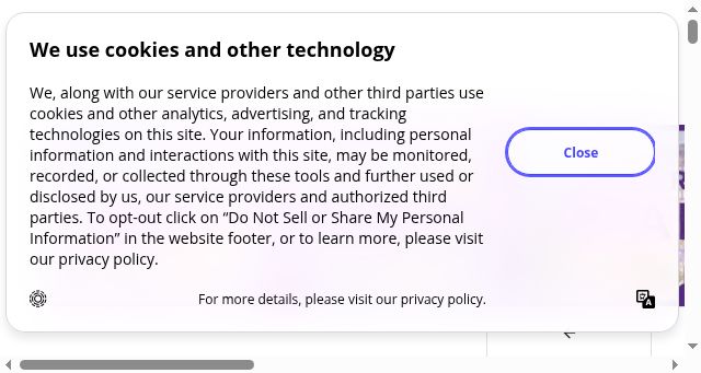 Screenshot of nusports.com