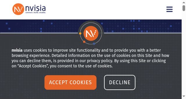Screenshot of nvisia.com