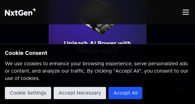 Screenshot of nxtgen.com
