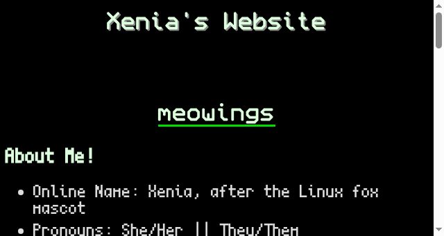 Screenshot of nyanyamachine.dev