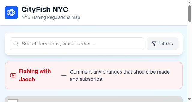Screenshot of nycfishing.net