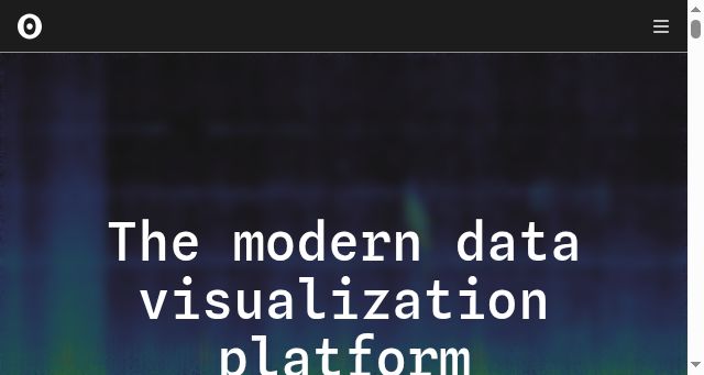 Screenshot of observablehq.com