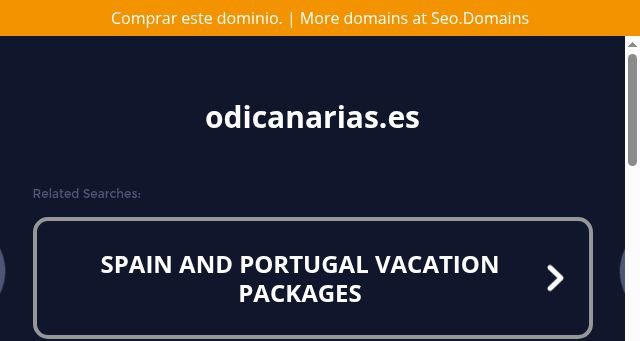 Screenshot of odicanarias.es