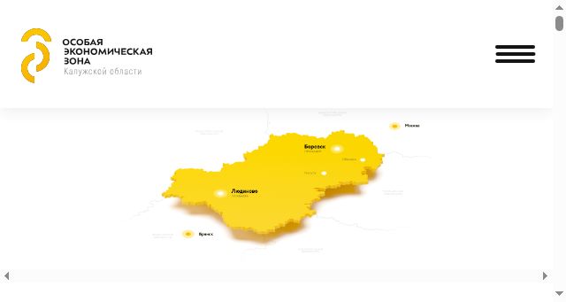 Screenshot of oezkaluga.ru