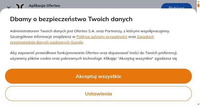Screenshot of oferteo.pl