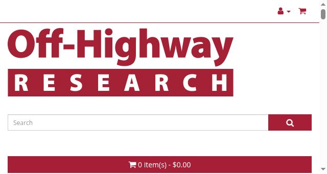 Screenshot of offhighway-store.com