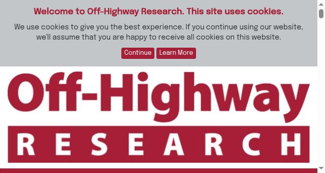 Screenshot of offhighwayresearch.com
