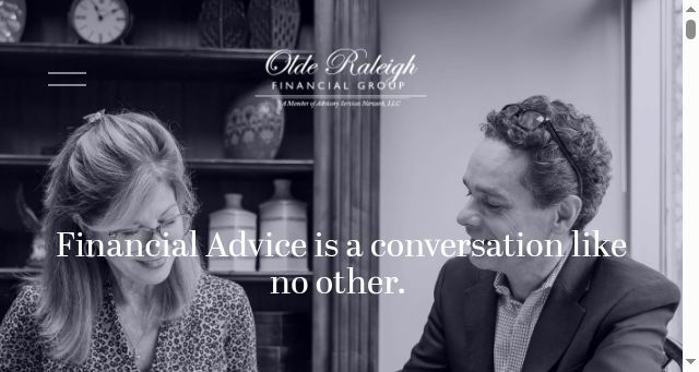 Screenshot of olderaleighfinancial.com