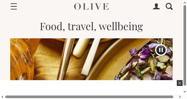 Screenshot of olivemagazine.com