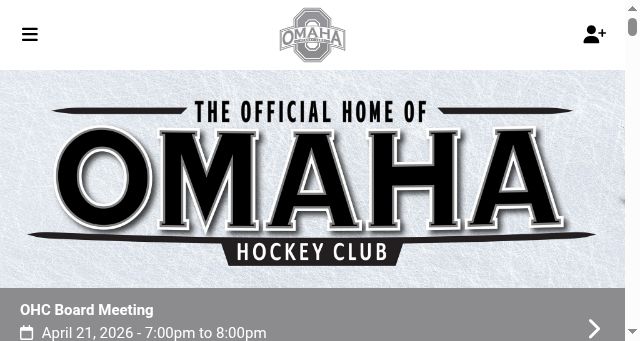 Screenshot of omahahockey.net