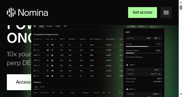 Screenshot of omni.network