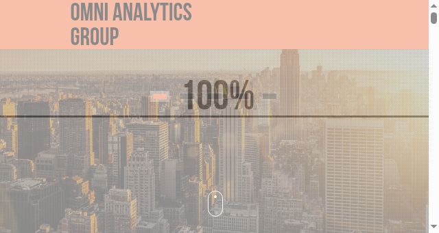 Screenshot of omnianalytics.org