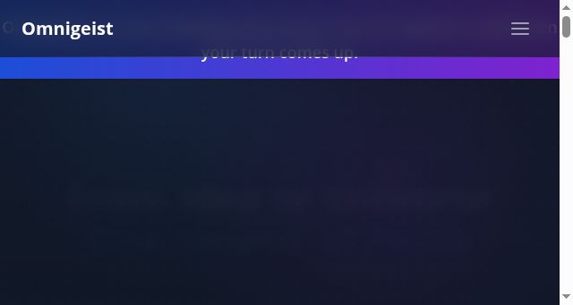 Screenshot of omnigeist.com