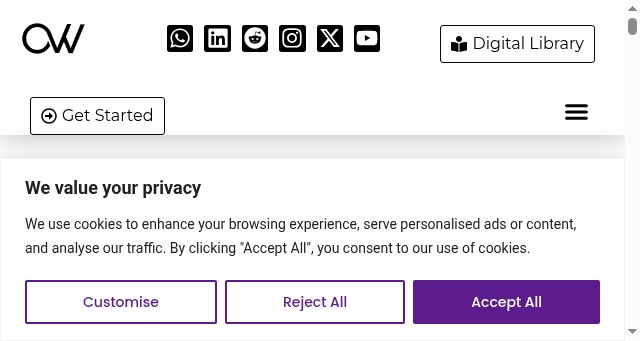 Screenshot of omniwavefintech.com
