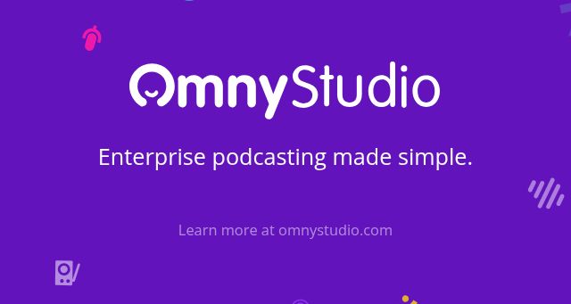 Screenshot of omny.fm