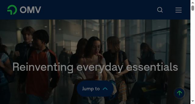 Screenshot of omv.com