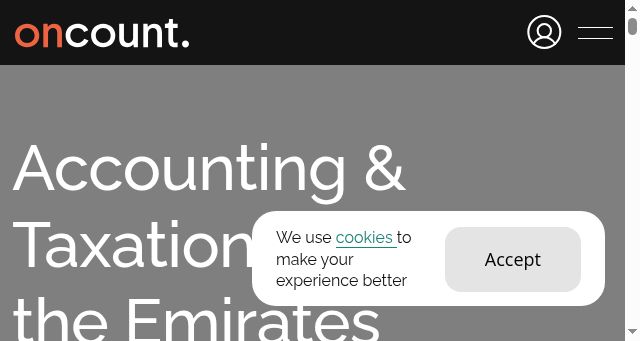 Screenshot of oncount.com