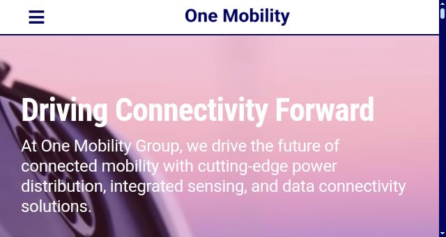 Screenshot of onemobility-group.com