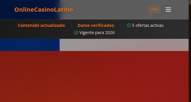 Screenshot of onlinecasinolatino.com