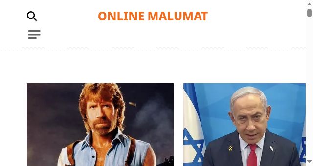 Screenshot of onlinemalumat.com