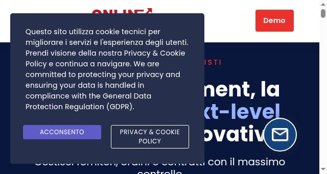 Screenshot of onlineprocurement.com