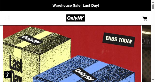 Screenshot of onlyny.com