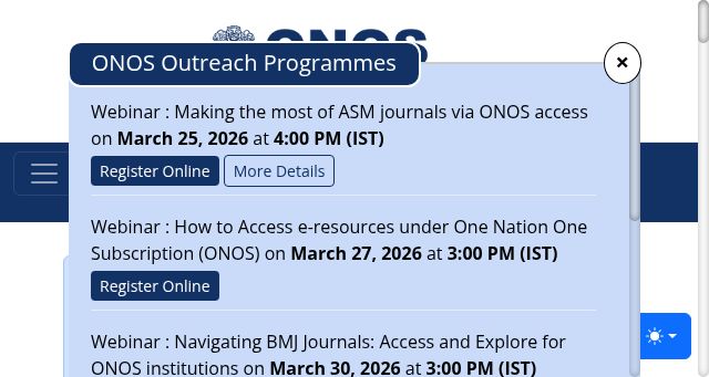 Screenshot of onos.gov.in