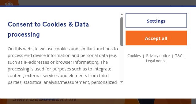 Screenshot of onsoranje.nl