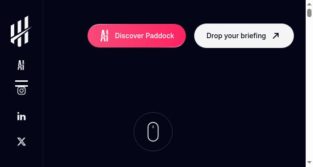 Screenshot of onyourmarks.agency