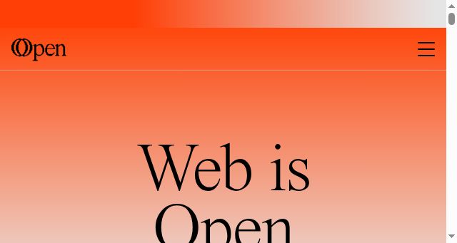 Screenshot of open.network