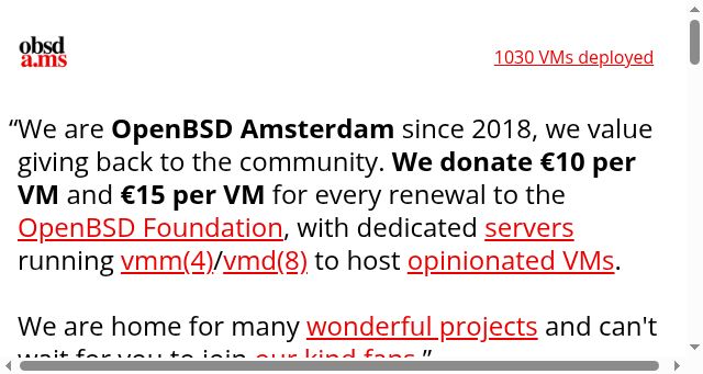Screenshot of openbsd.amsterdam