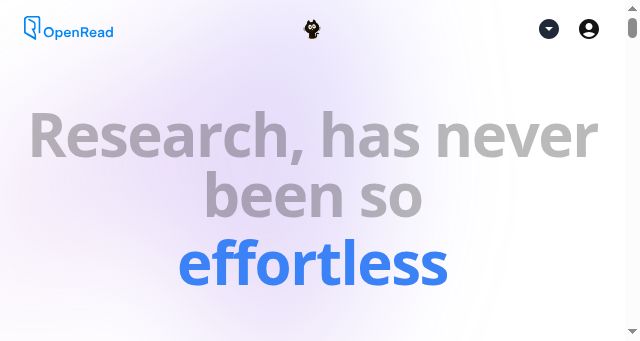 Screenshot of openread.academy