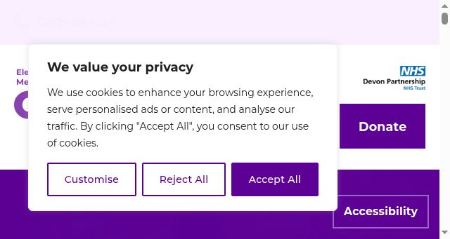 Screenshot of openup.org.uk