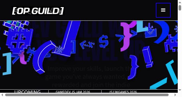 Screenshot of opguild.dev