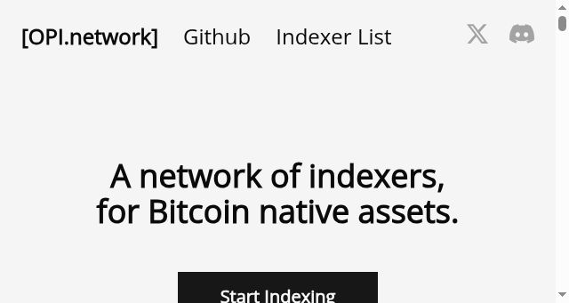 Screenshot of opi.network