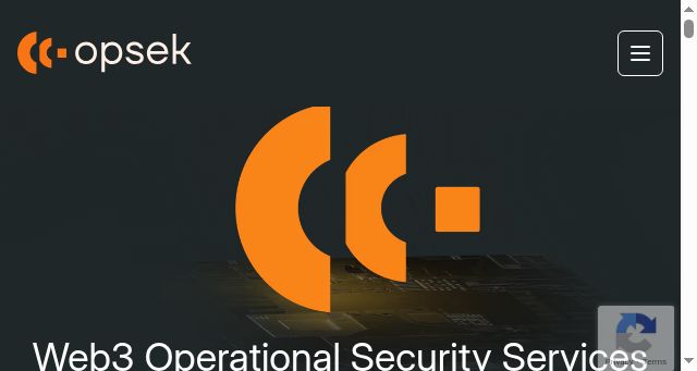 Screenshot of opsek.io