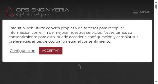 Screenshot of opsenginyeria.net