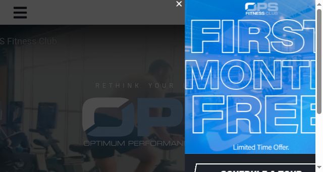 Screenshot of optimumperformancesports.com