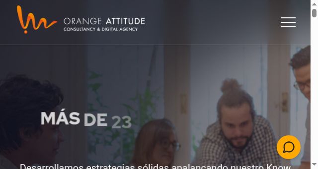 Screenshot of orangeattitude.com
