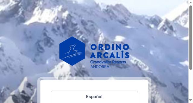 Screenshot of ordinoarcalis.com