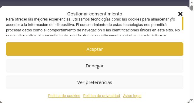 Screenshot of orience.es
