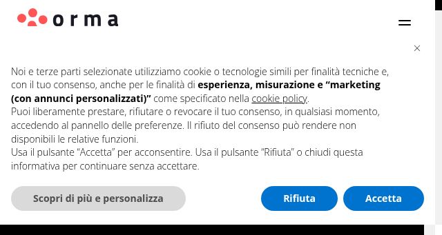 Screenshot of orma.digital