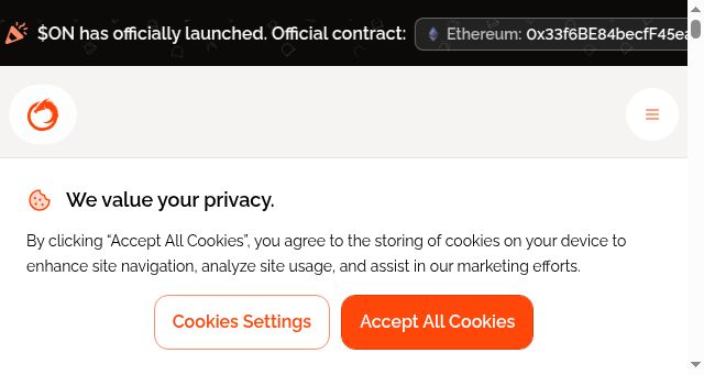 Screenshot of orochi.network