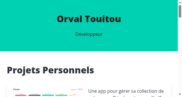 Screenshot of orval.tech