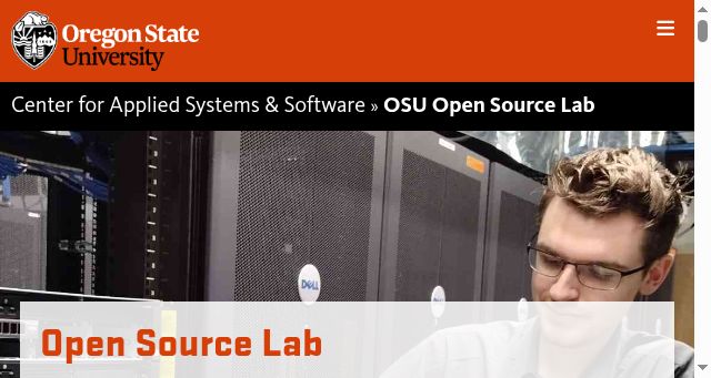 Screenshot of osuosl.org