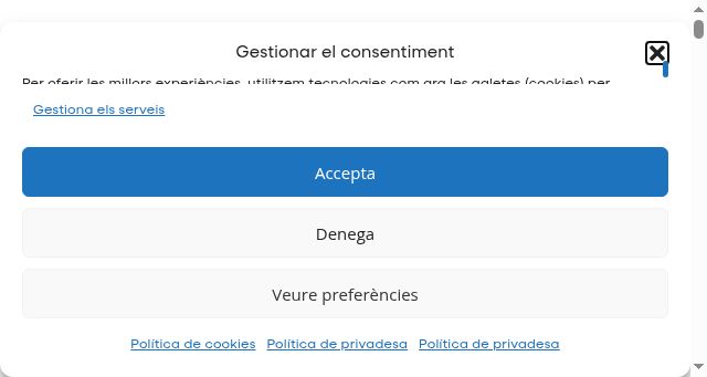 Screenshot of otec.cat