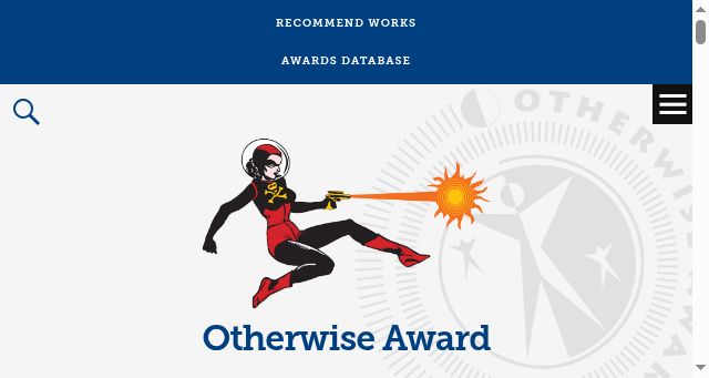 Screenshot of otherwiseaward.org