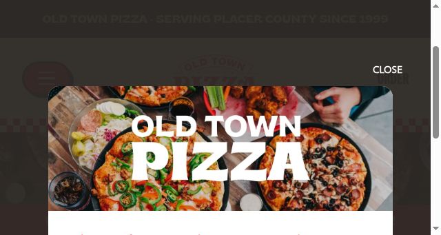 Screenshot of otpizza.net